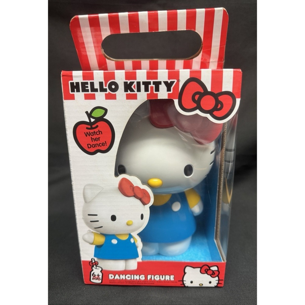 Hello Kitty 5" Dancing Figure Cute Dance Moves Movable Hand Brand New Sealed